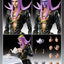 JoJo's Bizarre Adventure Part 5 Super Action Action Figure Chozokado Leone Abbacchio Black Ver. 16 cm
