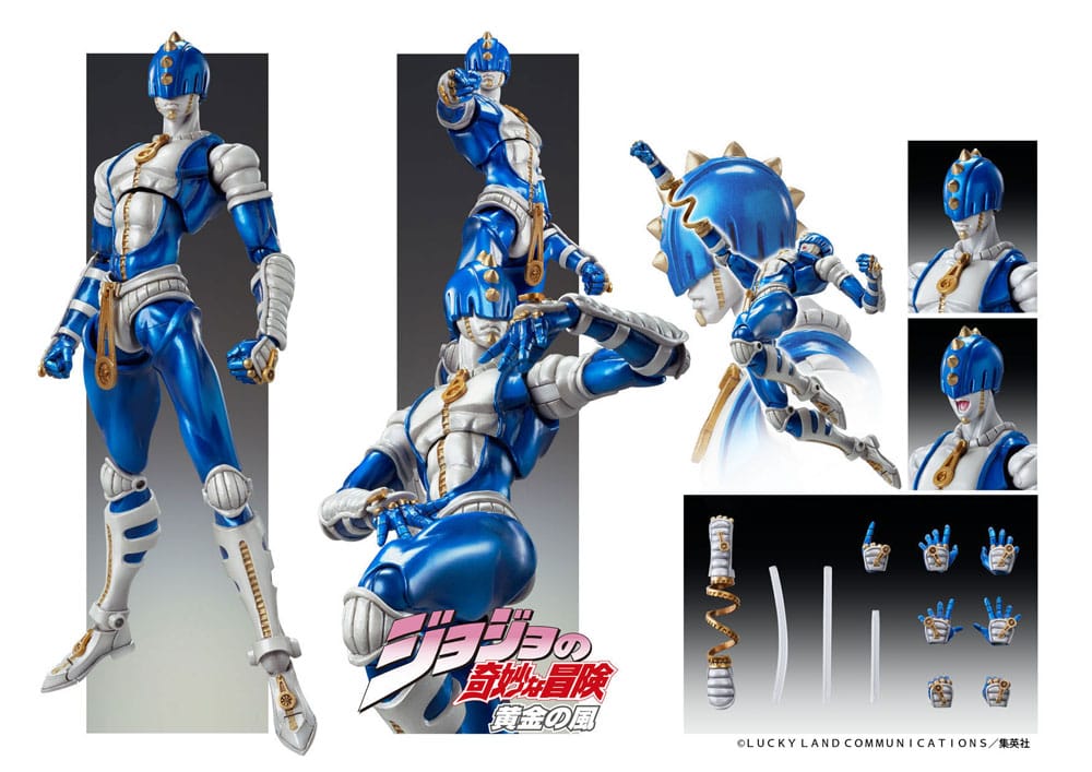 JoJo's Bizarre Adventure Part5 Golden Wind Action Figure Chozokado S·F 16 cm (3rd-run) - Damaged packaging