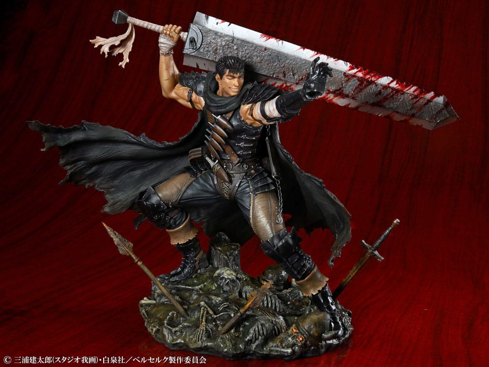 Berserk PVC Statue 1/7 Guts Black Swordsman Ver. 26 cm