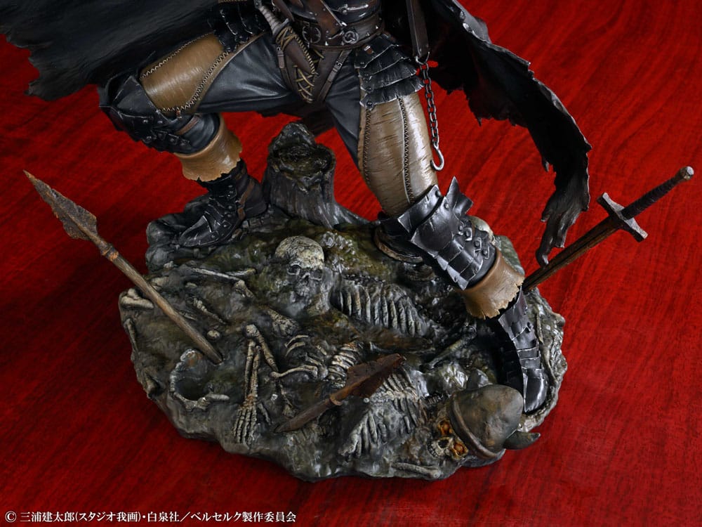 Berserk PVC Statue 1/7 Guts Black Swordsman Ver. 26 cm