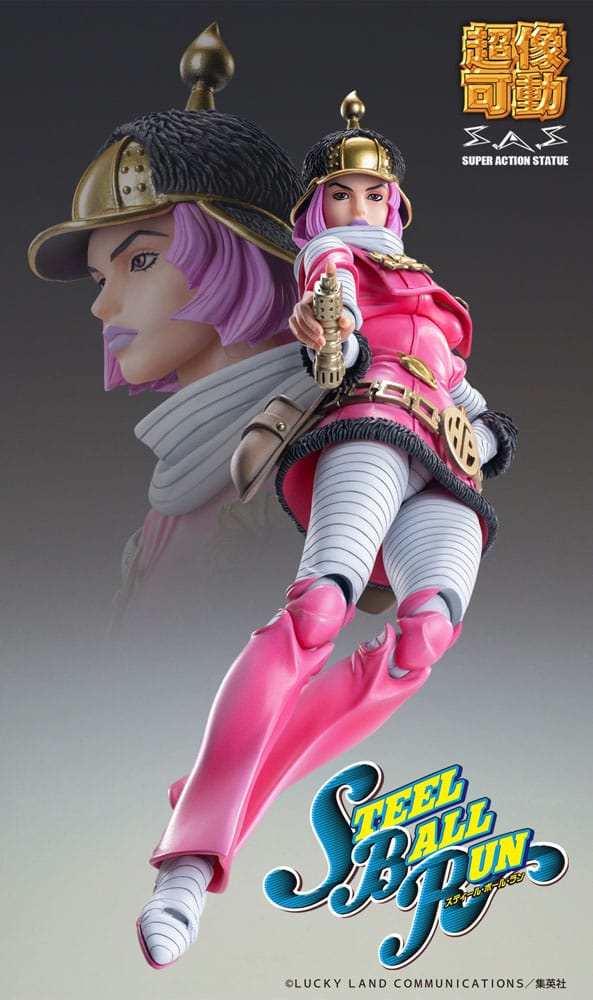 JoJo's Bizarre Adventure Part 7: Steel Ball Run Super Action Action Figure Chozokado (Hot Pants) 16 cm