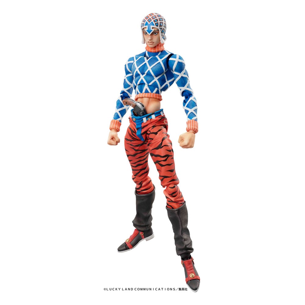 JoJo's Bizarre Adventure Part 5 Statue Legend PVC Statue Chozokado Guido Mista &amp; SP (re-run) 15 cm