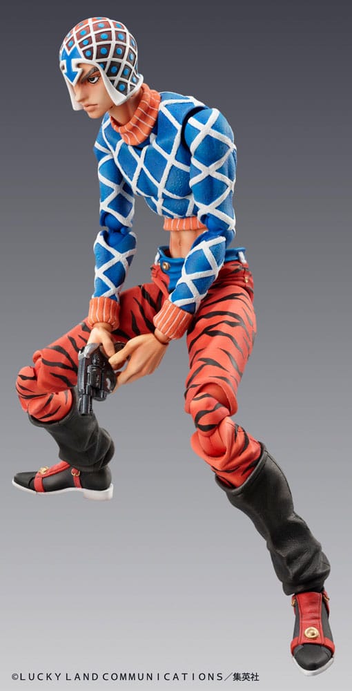 JoJo's Bizarre Adventure Part 5 Statue Legend PVC Statue Chozokado Guido Mista &amp; SP (re-run) 15 cm