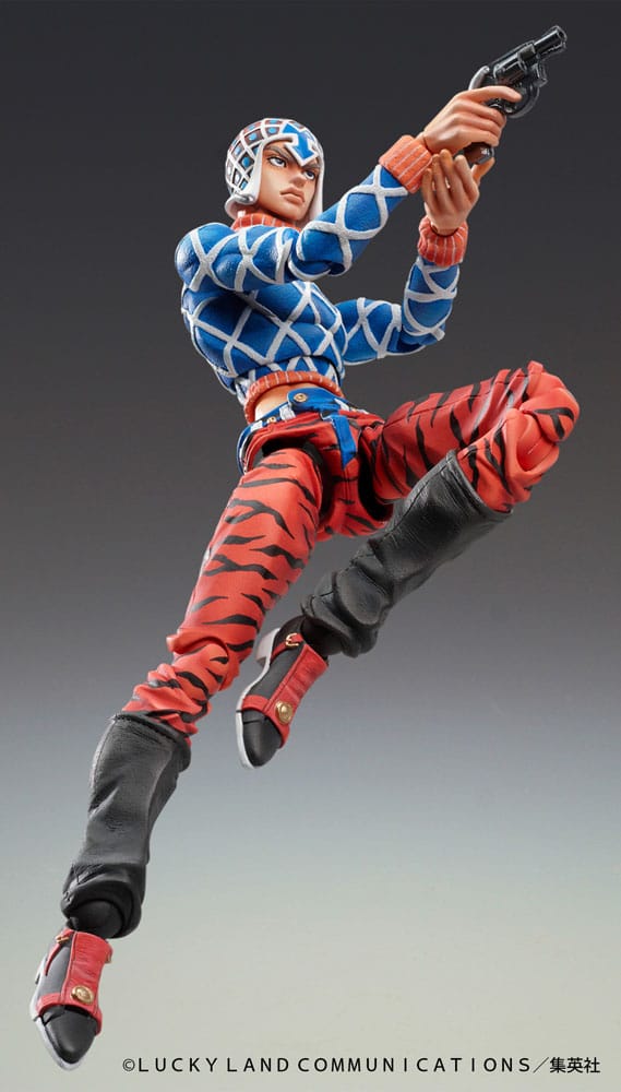 JoJo's Bizarre Adventure Part 5 Statue Legend PVC Statue Chozokado Guido Mista &amp; SP (re-run) 15 cm