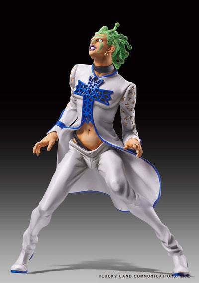 JoJo's Bizarre Adventure Part 5 Golden Wind Statue Legend PVC Statue Cioccolata 17 cm