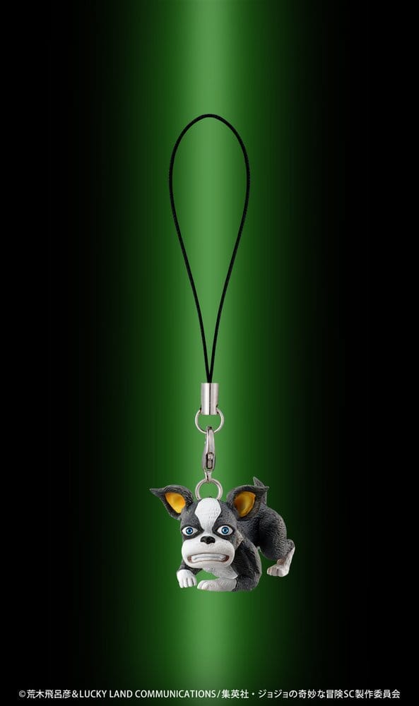 JoJo's Bizarre Adventure: Stardust Crusaders Mini figures Set Chozo Mascot Strap Collection Blind Box (6)