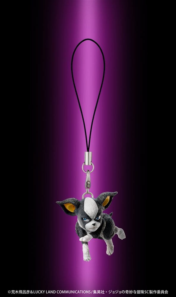 JoJo's Bizarre Adventure: Stardust Crusaders Mini figures Set Chozo Mascot Strap Collection Blind Box (6)