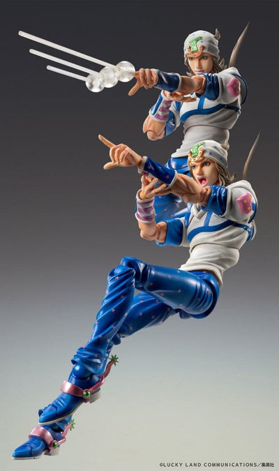 JoJo's Bizarre Adventure Part 7: Steel Ball Run Super Chozokado Action Action Figure Johnny Joestar 15 cm