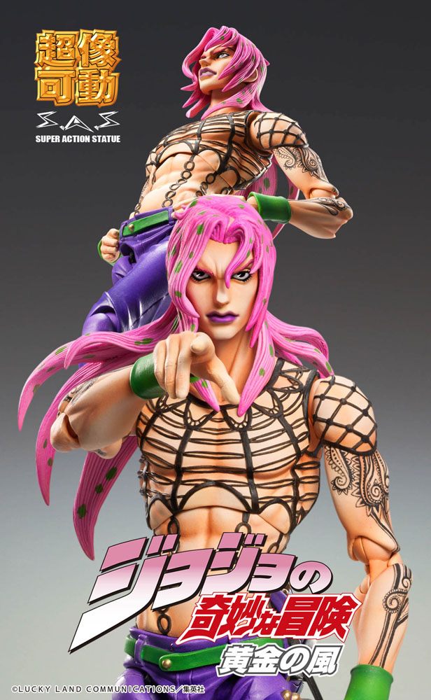 JoJo's Bizarre Adventure Part5 Super Action Action Figure Chozokado (Devil) (re-run) 15 cm