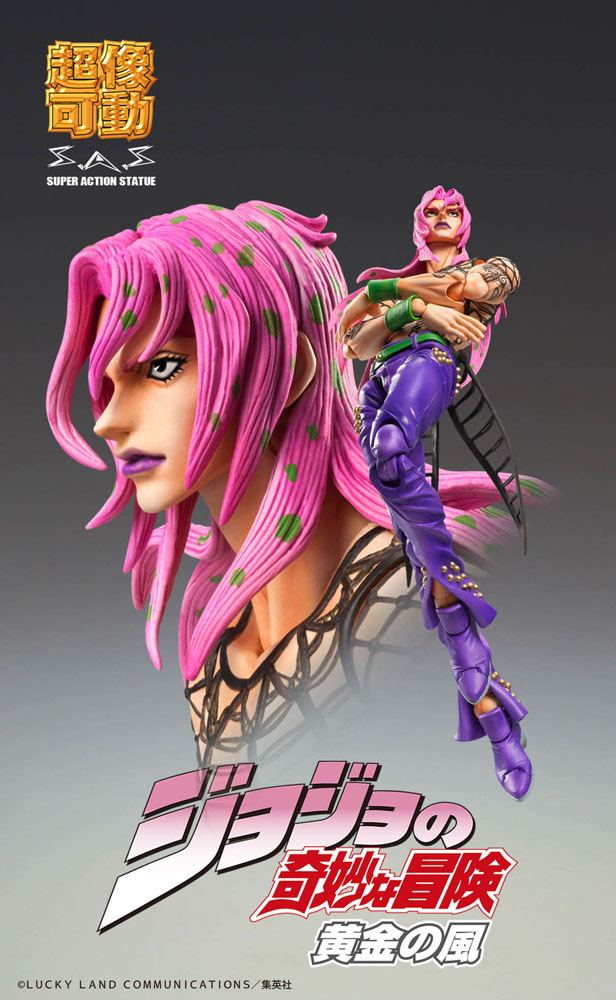 JoJo's Bizarre Adventure Part5 Super Action Action Figure Chozokado (Devil) (re-run) 15 cm