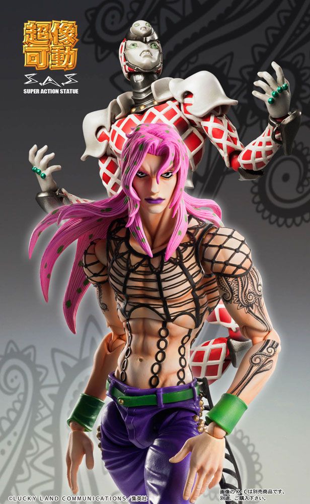 JoJo's Bizarre Adventure Part5 Super Action Action Figure Chozokado (Devil) (re-run) 15 cm