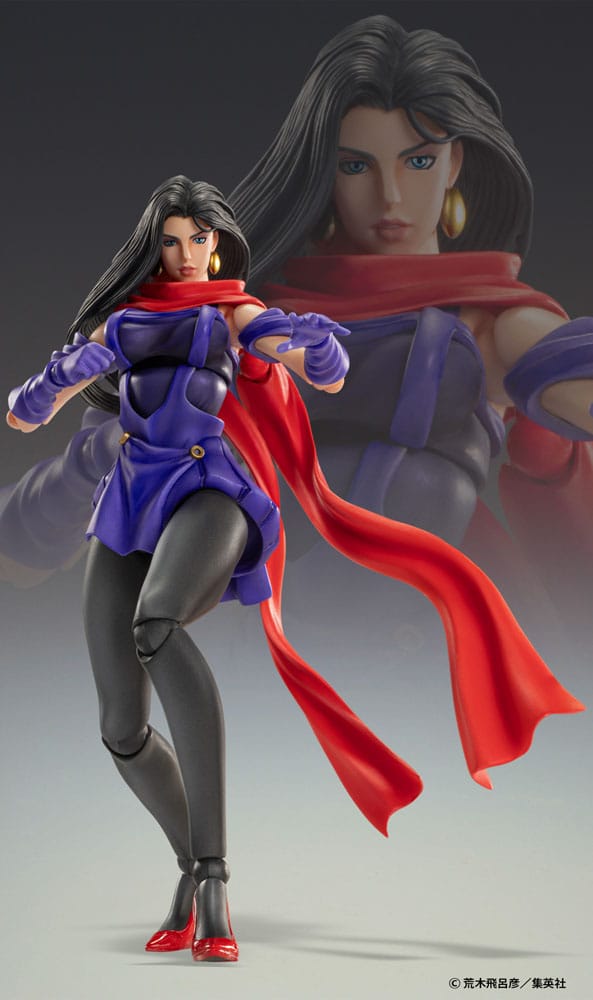 JoJo's Bizarre Adventure Part 2: Battle Tendency Action Figure Chozokado (Lisa Lisa) 15 cm