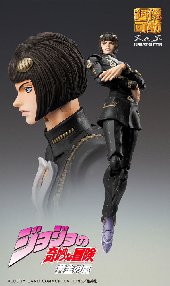 JoJo's Bizarre Adventure Part6 Stone Ocean Action Figure Chozokado (Bruno Bucciarati Ver. Black) 15 cm