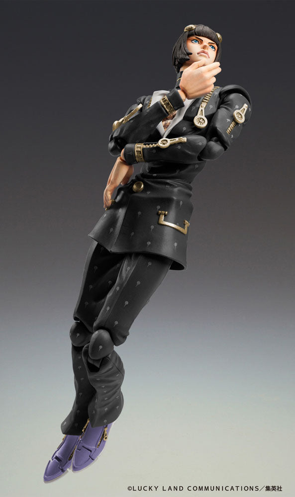 JoJo's Bizarre Adventure Part6 Stone Ocean Action Figure Chozokado (Bruno Bucciarati Ver. Black) 15 cm