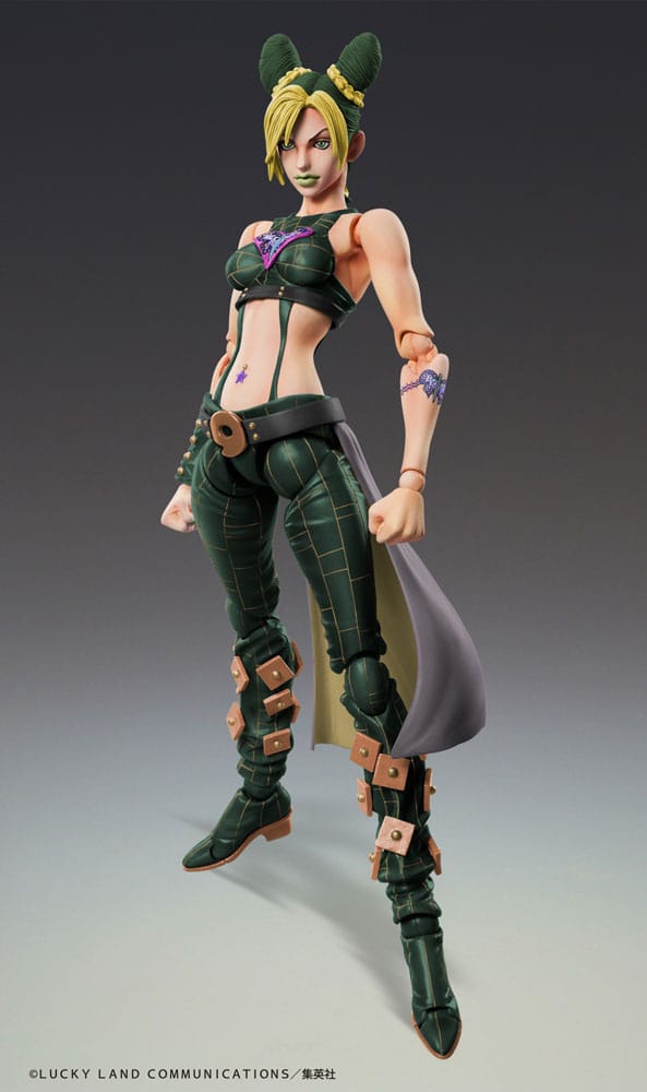 JoJo's Bizarre Adventure Part 6 Stone Ocean Super Action Action Figure Chozokado Jolyne Cujoh Third 15 cm