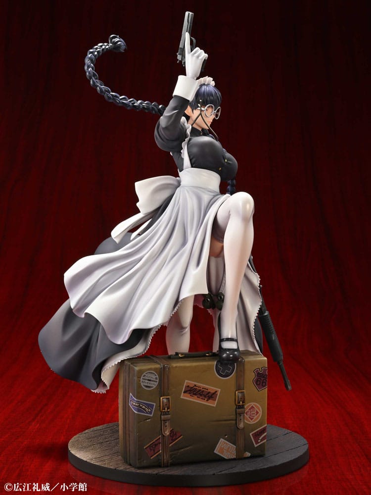 Black Lagoon PVC Statue 1/7 Roberta The Maid of Nightmares Ver. 29 cm