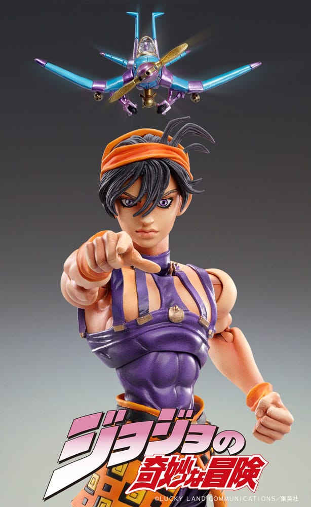 JoJo's Bizarre Adventure Part 5: Golden Wind Action Figure Chozokado Narancio Ghirga &amp; As 15 cm