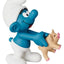 The Smurfs UDF Mini Figure Smurf with Pig 8 cm