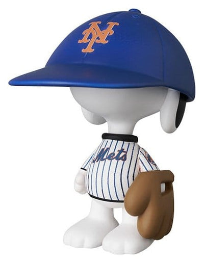 MLB × Peanuts UDF PVC Figure New York Mets Snoopy 7 cm