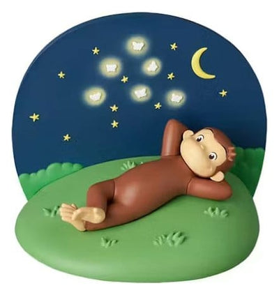 Curious George UDF Mini Figure Lie Sprawled 6 cm