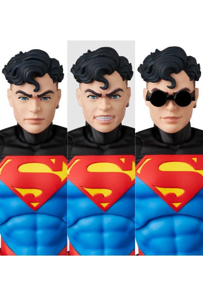 Return of Superman MAFEX Action Figure Superboy 15 cm