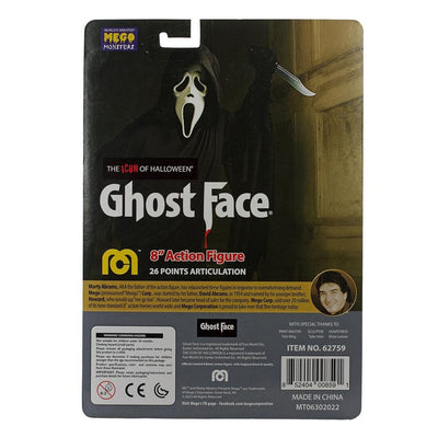 Scream Action Figure Ghostface White Face 20 cm