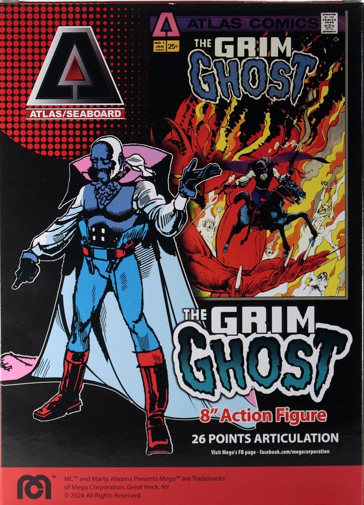 Atlas Comics Action Figure Grim Ghost 20 cm