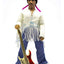 Jimi Hendrix Action Figure Woodstock Flocked 20 cm