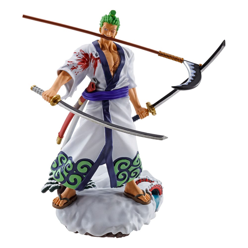 One Piece Petitrama PVC Mini Statue Logbox Re Birth Wano Kuni Vol. 1 Set 9 cm