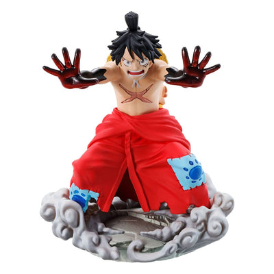 One Piece Petitrama PVC Mini Statue Logbox Re Birth Wanokuni Vol. 2 Set 9 cm