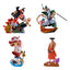 One Piece Petitrama PVC Mini Statue Logbox King Birth Wano Kuni Vol. 1 Set 9 cm