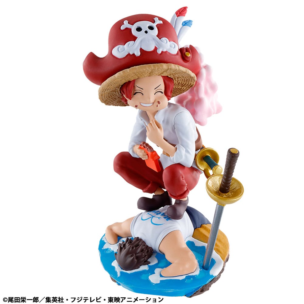 One Piece Petitrama PVC Mini Statue Logbox King Birth Wano Kuni Vol. 1 Set 9 cm
