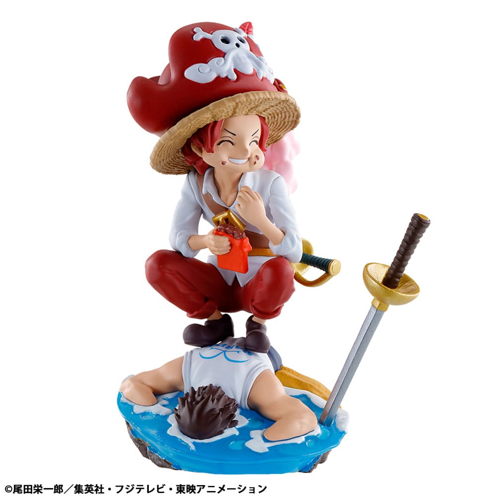 One Piece Petitrama PVC Mini Statue Logbox King Birth Wano Kuni Vol. 1 Set 9 cm