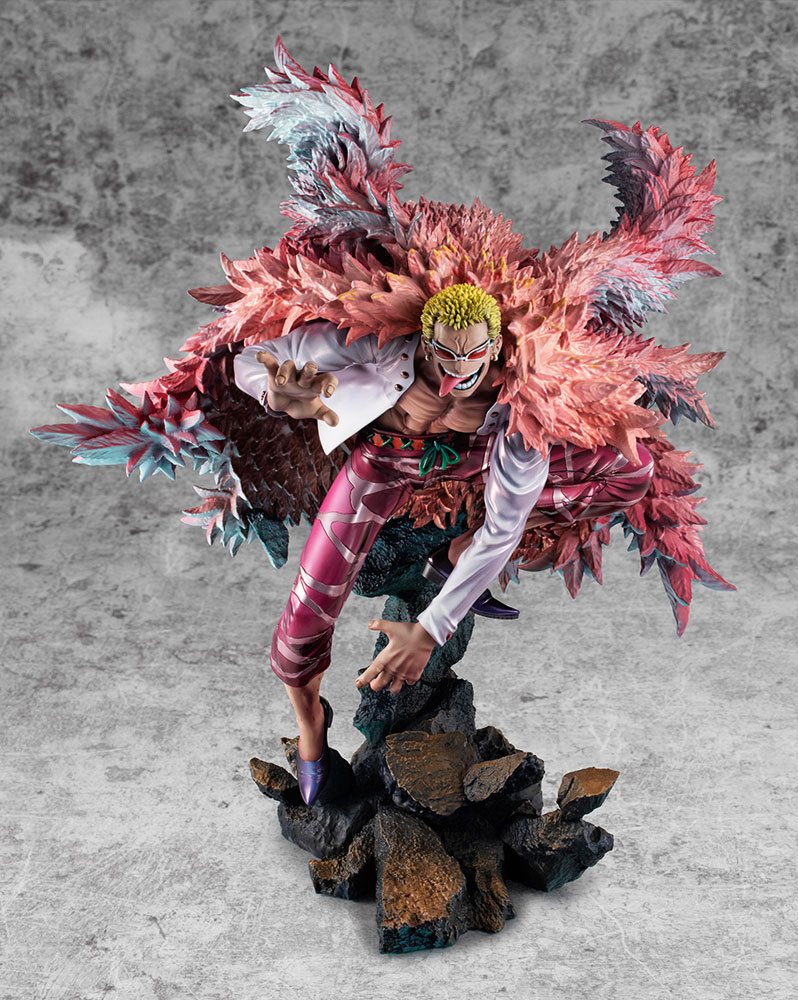 One Piece Excellent Model P.O.P PVC Statue SA-Maximum Heavenly Demon Donquixote Doflamingo 35 cm