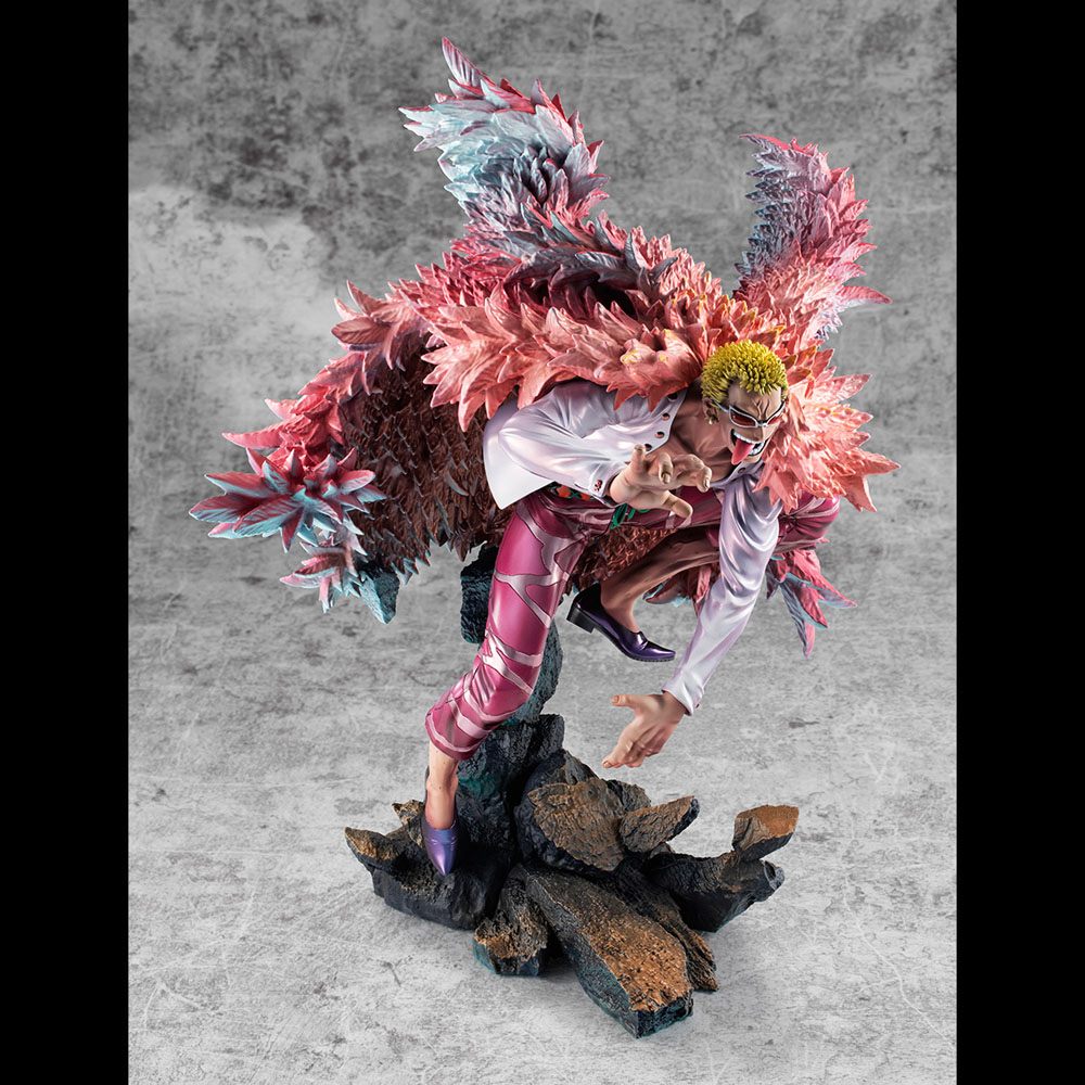 One Piece Excellent Model P.O.P PVC Statue SA-Maximum Heavenly Demon Donquixote Doflamingo 35 cm