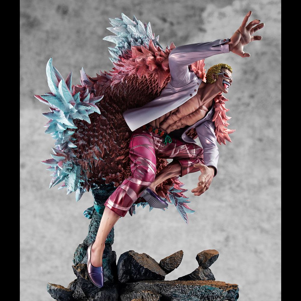 One Piece Excellent Model POP PVC Statue SA-Maximum Heavenly Demon Donquixote Doflamingo 35 cm