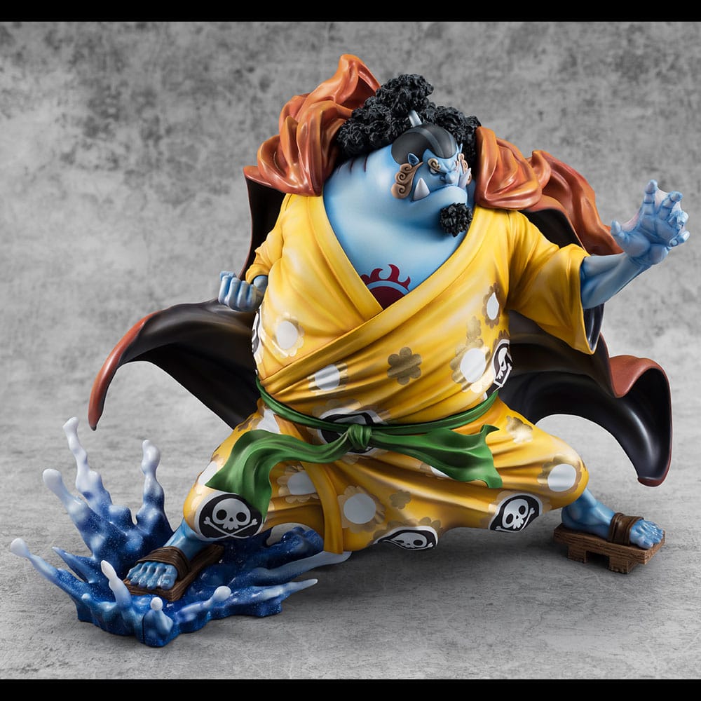 One Piece Portrait Of Pirates SA-MAXIMUM PVC Statue Knight of the Sea Jinbe Limited Reprint 25 cm