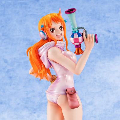 One Piece Portrait Of Pirates PVC Statue Nami Evolutionary History 25 cm