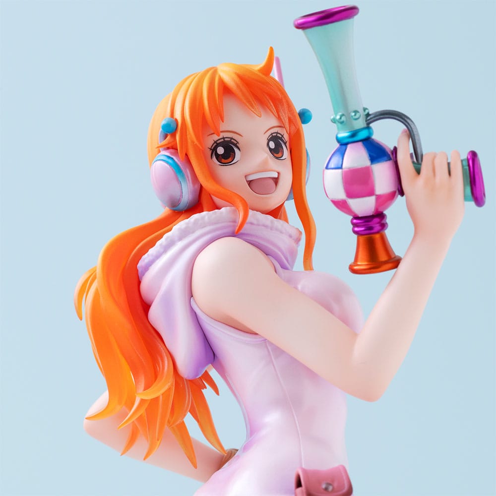 One Piece Portrait Of Pirates PVC Statue Nami Evolutionary History 25 cm