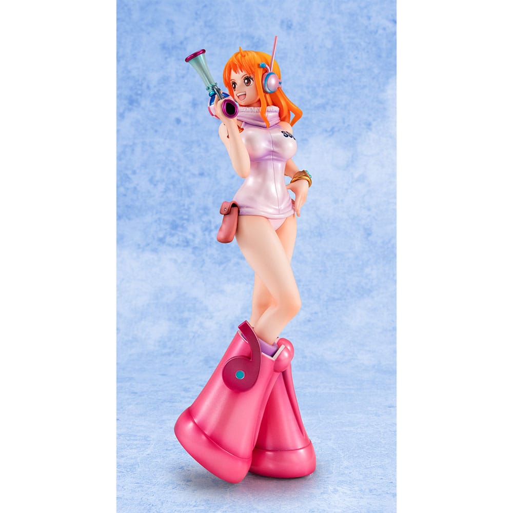 One Piece Portrait Of Pirates PVC Statue Nami Evolutionary History 25 cm