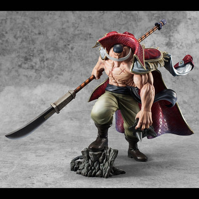 One Piece POP NEO-Maximum PVC Statue White Beard Edward Newgate Super Limited Reprint Ver. 30 cm