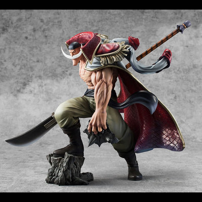 One Piece POP NEO-Maximum PVC Statue White Beard Edward Newgate Super Limited Reprint Ver. 30 cm