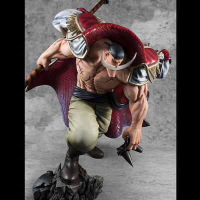 One Piece POP NEO-Maximum PVC Statue White Beard Edward Newgate Super Limited Reprint Ver. 30 cm