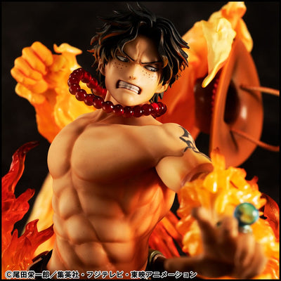 One Piece P.O.P NEO-Maximum PVC Statue Portgas D. Ace 15th Anniversary Super Limited Reprint Ver. 23 cm