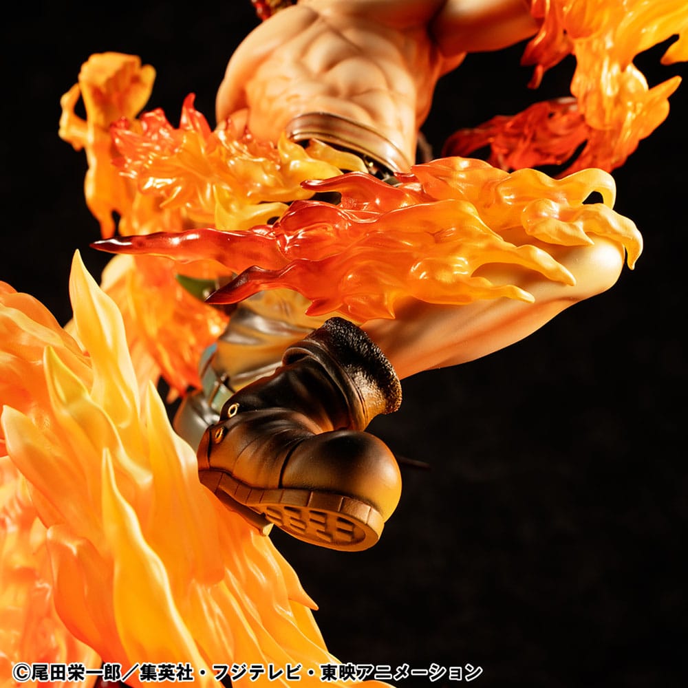 One Piece P.O.P NEO-Maximum PVC Statue Portgas D. Ace 15th Anniversary Super Limited Reprint Ver. 23 cm