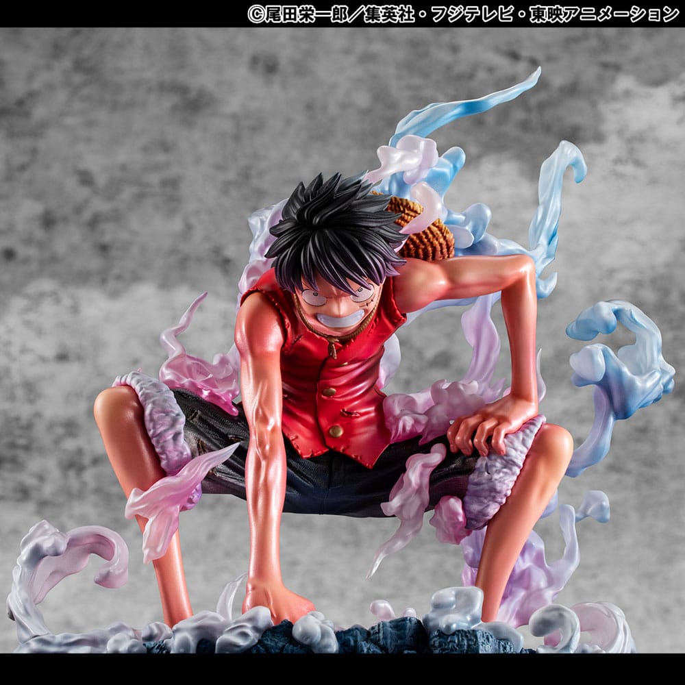 One Piece P.O.P PVC Statue Monkey D. Luffy Gear 2 Limited Edition 19 cm