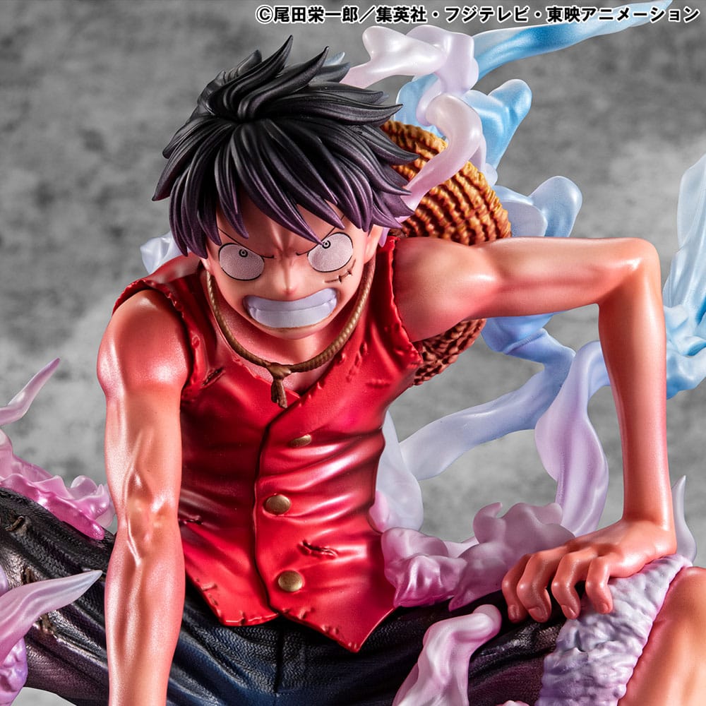 One Piece P.O.P PVC Statue Monkey D. Luffy Gear 2 Limited Edition 19 cm