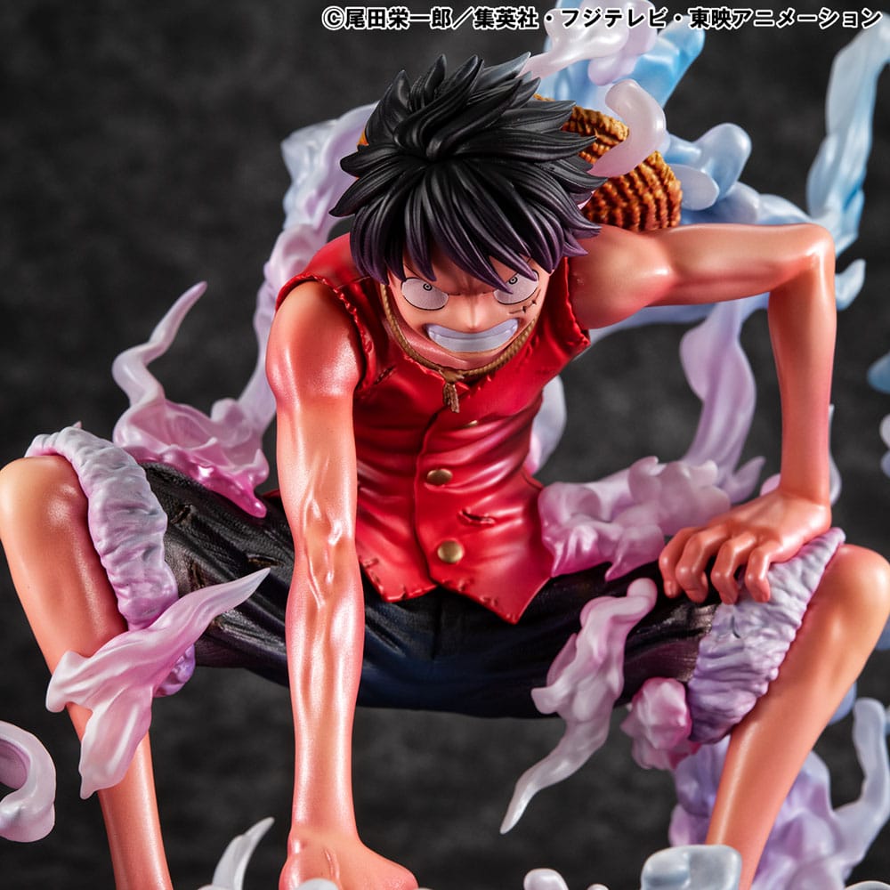 One Piece P.O.P PVC Statue Monkey D. Luffy Gear 2 Limited Edition 19 cm