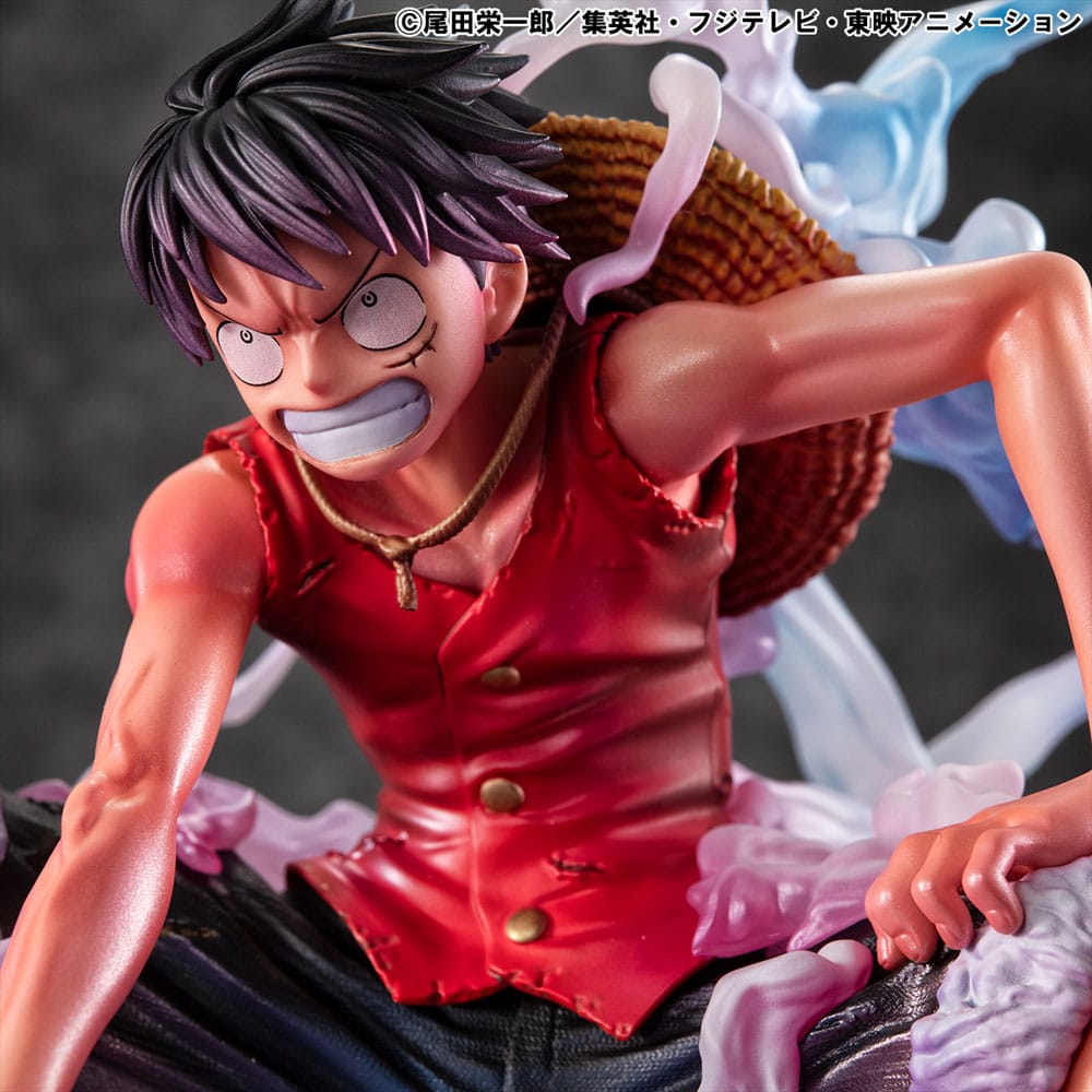 One Piece P.O.P PVC Statue Monkey D. Luffy Gear 2 Limited Edition 19 cm