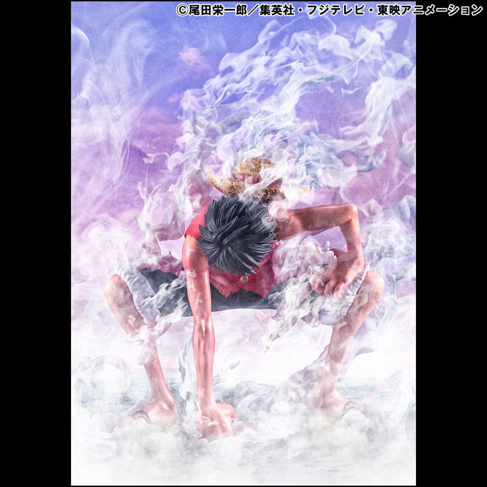 One Piece P.O.P PVC Statue Monkey D. Luffy Gear 2 Limited Edition 19 cm